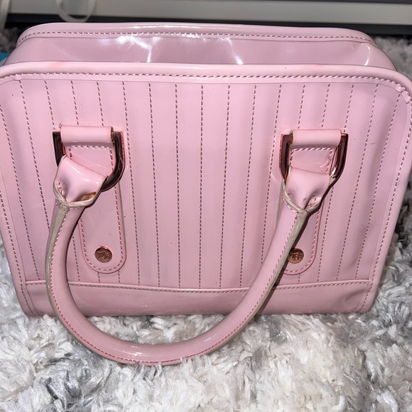 Ted Baker Woody TB Mini Bowler Bag in Pink - Picture 8 of 9